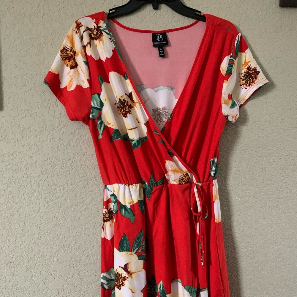 Knee high Floral Dress